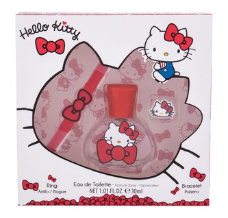 Hello Kitty Hello Kitty toaletní voda 30 ml + náramek + prstýnek