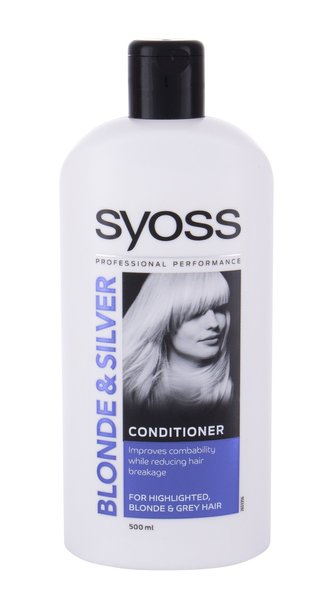 Syoss Professional Performance Blonde & Silver Kondicionér 500 ml pro ženy