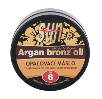 Vivaco Sun Opalovací přípravek na obličej Argan Bronz Oil 200 ml SPF6 pro ženy