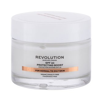 Revolution Skincare Moisture Cream Denní pleťový krém Normal to Oily Skin 50 ml SPF30 pro ženy
