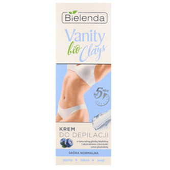 Bielenda Depilační krém s modrým jílem Vanity Clays (Hair Removal Cream) 100 ml woman