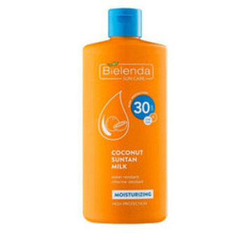 Bielenda Hydratační kokosové mléko na opalování SPF 30 Sun Care (Coconut Suntan Milk) 200 ml woman