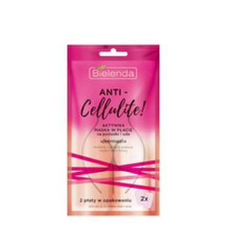 Bielenda Aktivní zpevňující maska ​​na hýždě a stehna Anti-Cellulite (Active Sheet Mask) 2 ks woman