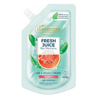 Bielenda Micelární voda vodní meloun Fresh Juice - náhradní náplň (Liquid Micellar) 45 ml woman