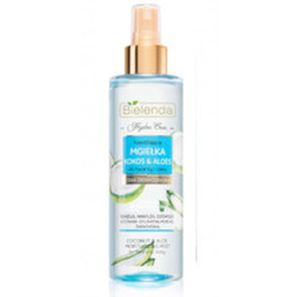 Bielenda Hydratační mlha na obličej a tělo Kokos & Aloe Hydra Care (Moisturizing Face Mist) 200 ml woman