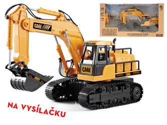 R/C bagr 32cm na baterie 2,4GHz v krabičce