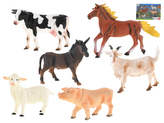 Sada zvířátka farma 16-21cm 6ks v krabičce