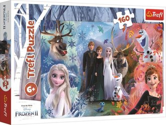 Puzzle: Ledové království 2: Chci věřit snům 160 dílků