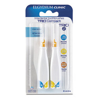 ELGYDIUM Mezizubní kartáčky Trio Compact 2 (3,5-1,9 mm) 6 ks unisex