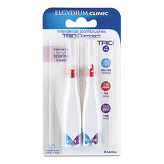 ELGYDIUM Mezizubní kartáčky Trio Compact 4 (6-1,9 mm) 6 ks unisex