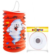 lampion s duchem Halloween 15 cm