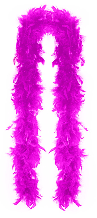 Boa růžové s peřím 1.8 m