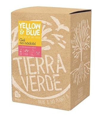 Yellow&Blue Gel na nádobí (5 l) - z mýdlových ořechů v biokvalitě