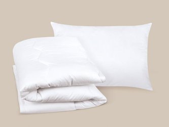 SET KVĚT dětský 90x135 cm + 40x60 cm - bílá,