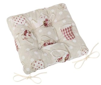 Sedák EMA prošívaný - hrnek s konvičkou - 40 x40 cm, prošívaný