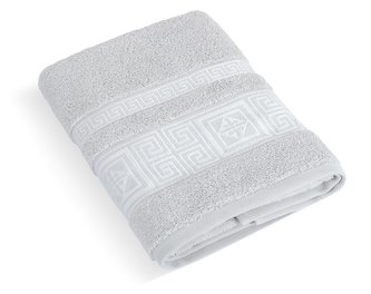 Froté ručník a osuška Řecká kolekce - sv šedá - Ručník 155/003 - 50x100 cm