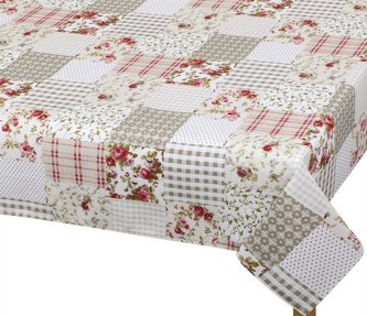 Ubrus EMA - barevný patchwork - 70x70 cm