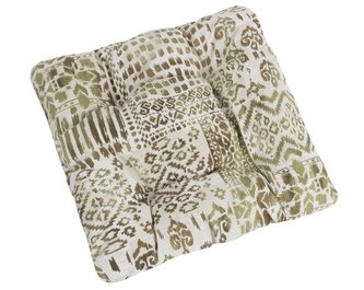 Sedák IVO prošívaný - indiánský motiv - 40 x40 cm, prošívaný