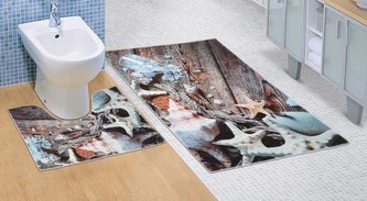 3D tisk  sada - mořské lastury - sada 60x100, 60x50 cm 3D tisk  sada - mořské lastury - sada 60x100, 60x50 cm