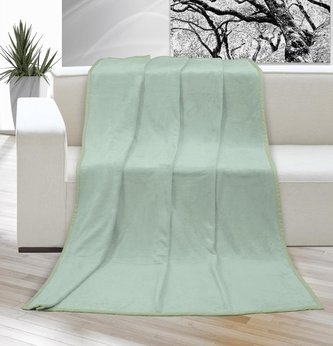 Přikrývka Korall micro jednolůžko - mint - 150x200 cm Přikrývka Korall micro jednolůžko - mint - 150x200 cm