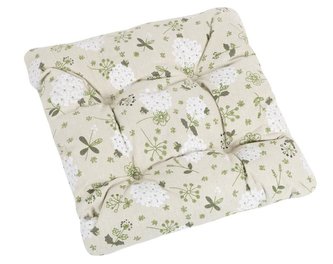 Sedák DANA prošívaný - louka - 40 x40 cm