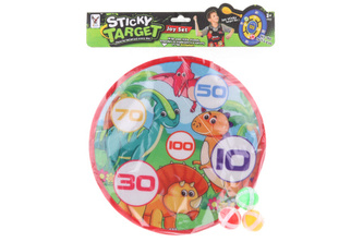 Terč dino s míčky Terč dino s míčky