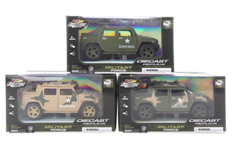 Vojenské auto kovové na baterie