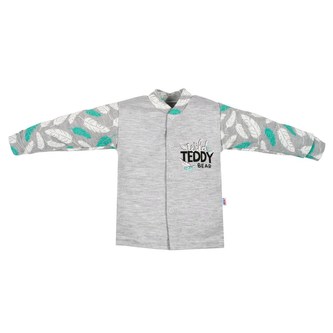 Kojenecký bavlněný kabátek New Baby Wild Teddy - velikost 80 (9-12m)