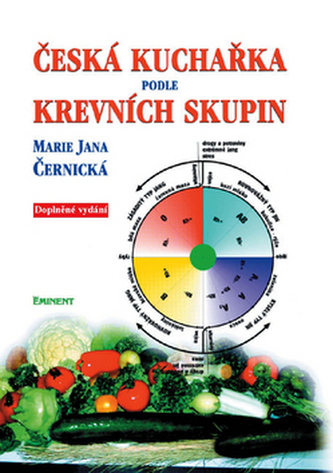 Česká kuchařka podle krevních skupin (Marie Jana Černická, 2000)