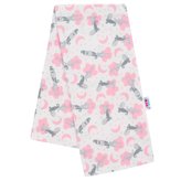 Flanelová plena s potiskem New Baby bílá žirafy