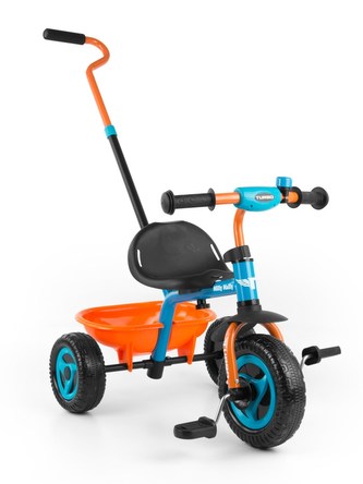 Dětská tříkolka Milly Mally Boby TURBO orange