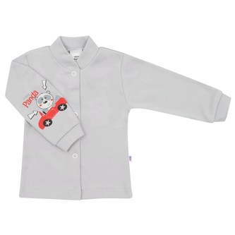 Kojenecký kabátek New Baby Crazy Panda - velikost 56 (0-3m)