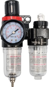 Regulátor tlaku vzduchu 1/4\", max. 0,93MPa, s filtrem (25ccm) a