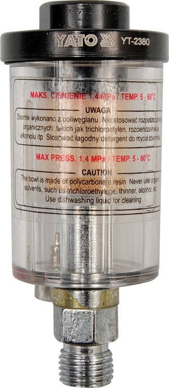 Filtr vzduchu 1/4\", max 1,4MPa