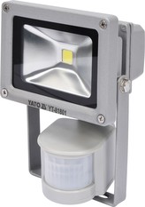 Reflektor s vysoce svítivou COB LED, 10W, 700lm, IP44, pohyb. se