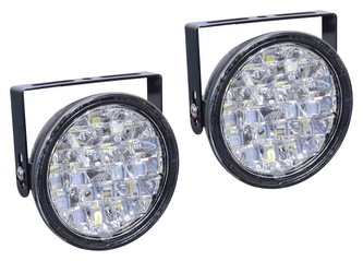 Světla denního svícení kulatá 18 LED/12V Světla denního svícení kulatá 18 LED/12V