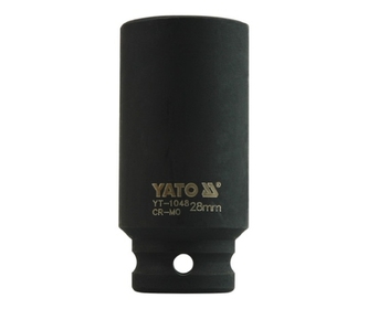 Nástavec 1/2\" rázový šestihranný hluboký 28 mm CrMo