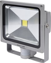 Reflektor s vysoce svítivou COB LED, 30W, 2100lm, IP44, pohyb. s