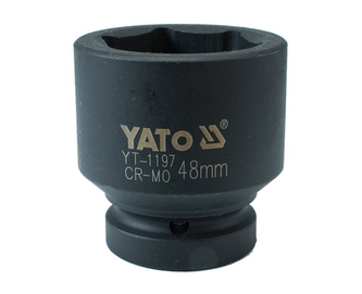 Nástavec 1\" rázový šestihranný 48 mm CrMo