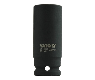 Nástavec 1/2\" rázový šestihranný hluboký 23 mm CrMo