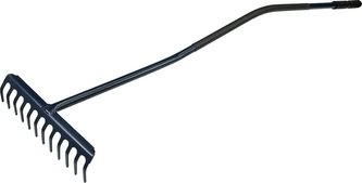 Hrábě 16 zubů s násadou celokovové