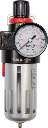 Regulátor tlaku vzduchu 1/2\", max. 0,93MPa, s filtrem (90ccm)