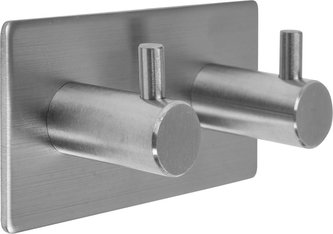 Dvojitý háček nalepovací 3M Steely