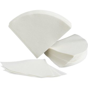 Papírové filtry Hario V60 #1 (VCF-01-100W) - 100 ks, bílé Papírové filtry Hario V60 #1 (VCF-01-100W) - 100 ks, bílé