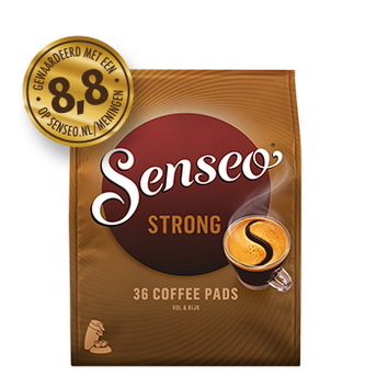 Douwe Egberts Senseo Strong (Dark Roast) - Senseo pody, 36 ks