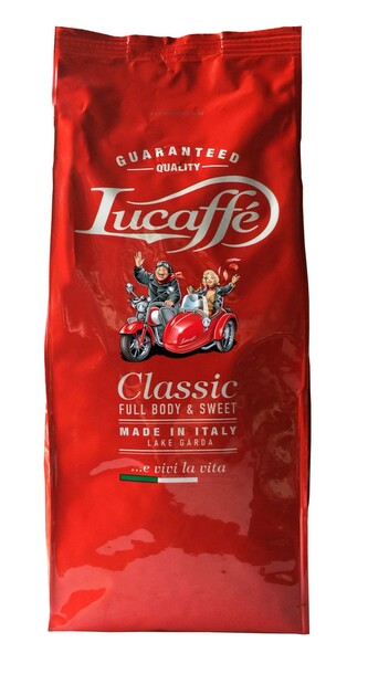 Lucaffé Classic - zrnková káva, 1000 g