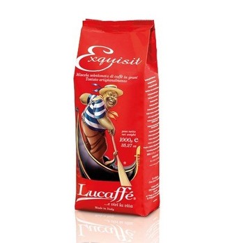 Lucaffé Exquisit - zrnková káva, 1 000 g