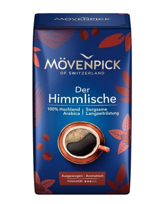 Káva "Himmlische", pražená, mletá, 500 g, MÖVENPICK
