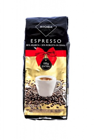 Rioba Gold - zrnková káva, 1000 g