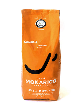 Mokarico Columbia, zrnková káva, 1000g Mokarico Columbia, zrnková káva, 1000g